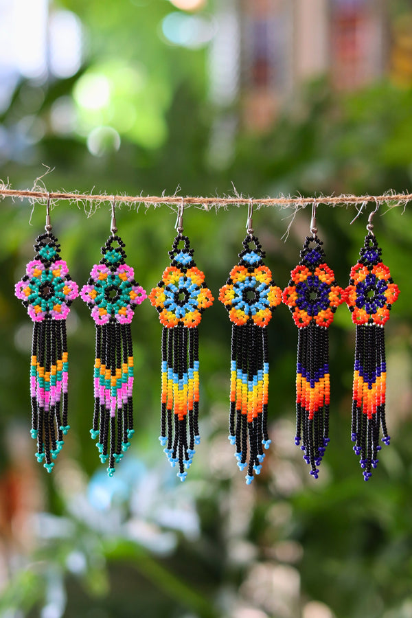 Mexican Beaded Earrings