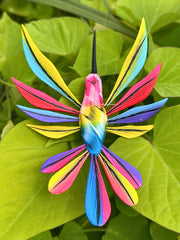 Hand-Carved Alebrije Hummingbird — No. 06