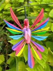 Hand-Carved Alebrije Hummingbird — No. 09