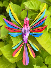 Hand-Carved Alebrije Hummingbird — No. 10