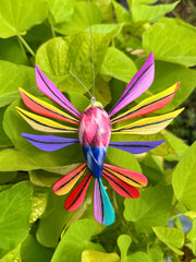 Hand-Carved Alebrije Hummingbird — No. 26