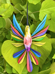 Hand-Carved Alebrije Hummingbird — No. 34