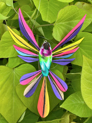 Hand-Carved Alebrije Hummingbird — No. 46