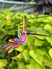 Hand-Carved Alebrije Hummingbird — No. 10