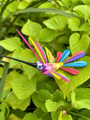 Hand-Carved Alebrije Hummingbird — No. 15