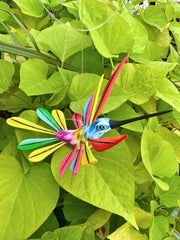 Hand-Carved Alebrije Hummingbird — No. 19