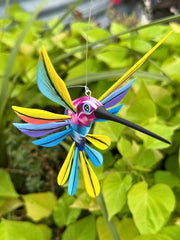 Hand-Carved Alebrije Hummingbird — No. 40