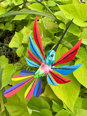 Hand-Carved Alebrije Hummingbird — No. 42