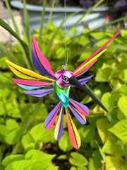 Hand-Carved Alebrije Hummingbird — No. 46