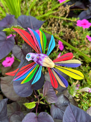 Hand-Carved Alebrije Hummingbird — No. 49